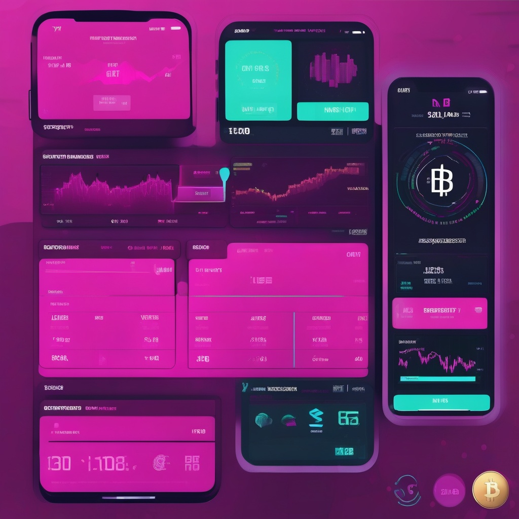 interfaz de usuario para el comercio de criptomonedas