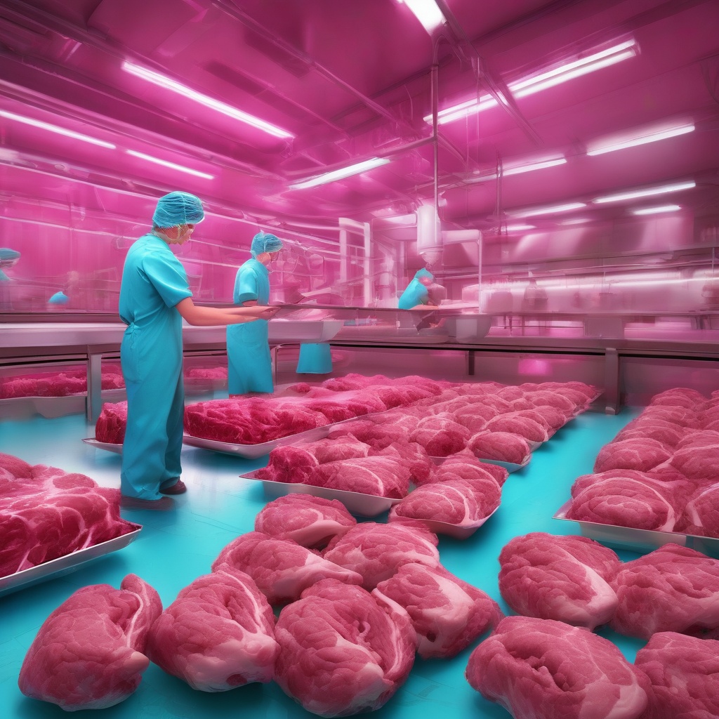 proceso de producción de carne cultivada