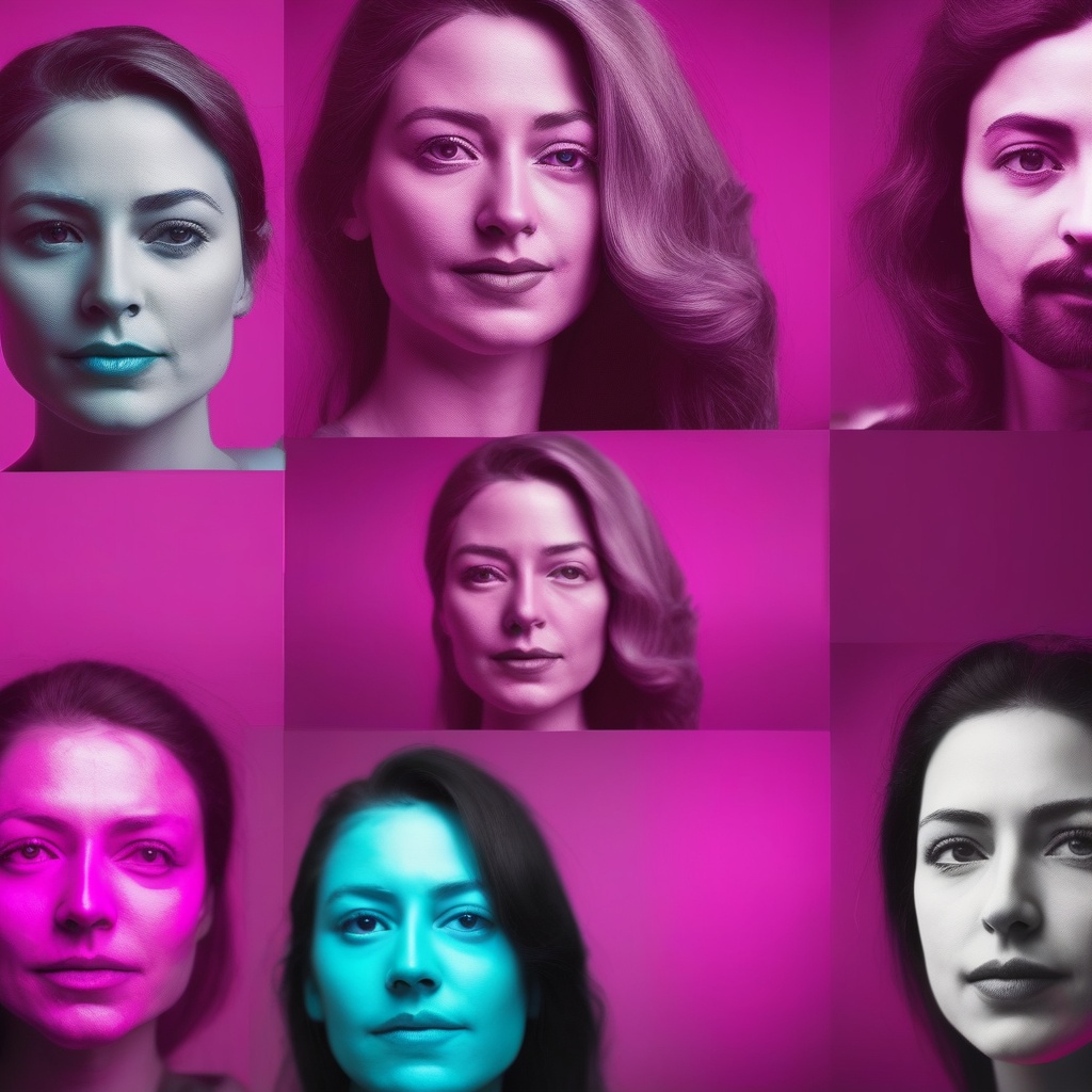 tecnología deepfake imágenes generadas por computadora