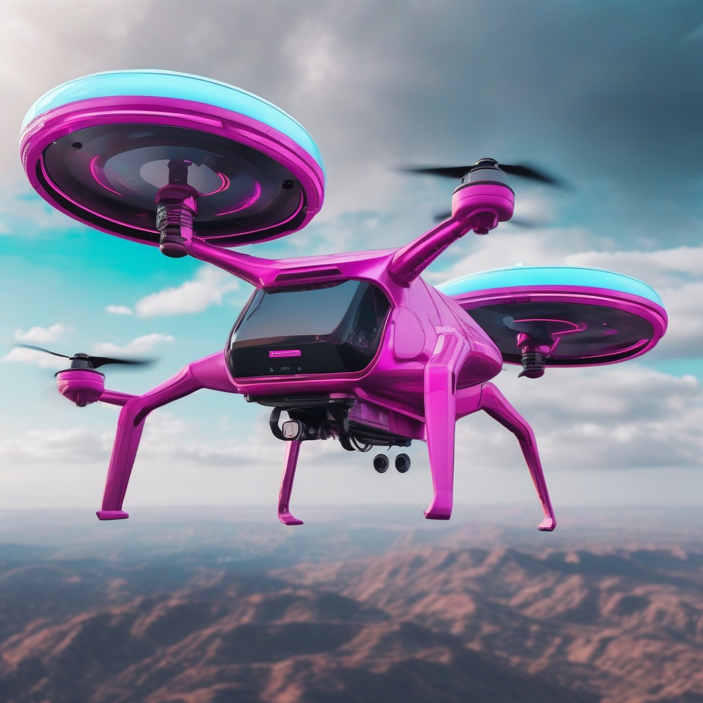 tecnología avanzada de drones para pasajeros