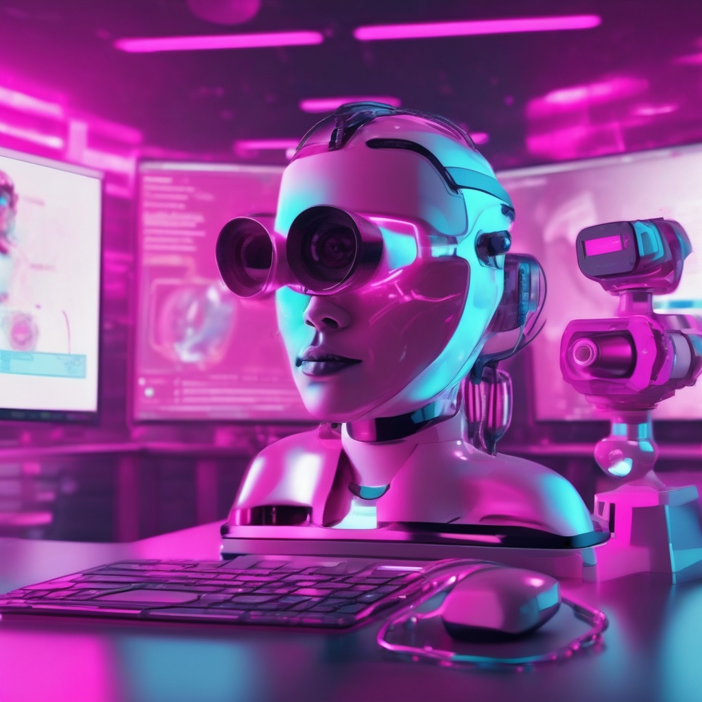 Tecnología de presentador virtual AI