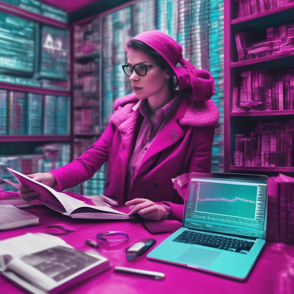 Leyendo libros sobre estrategias de trading