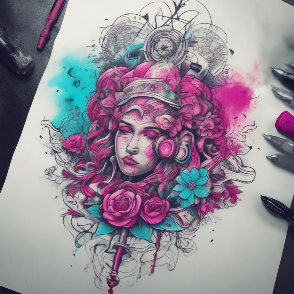 Beneficios del diseño de tatuajes con IA