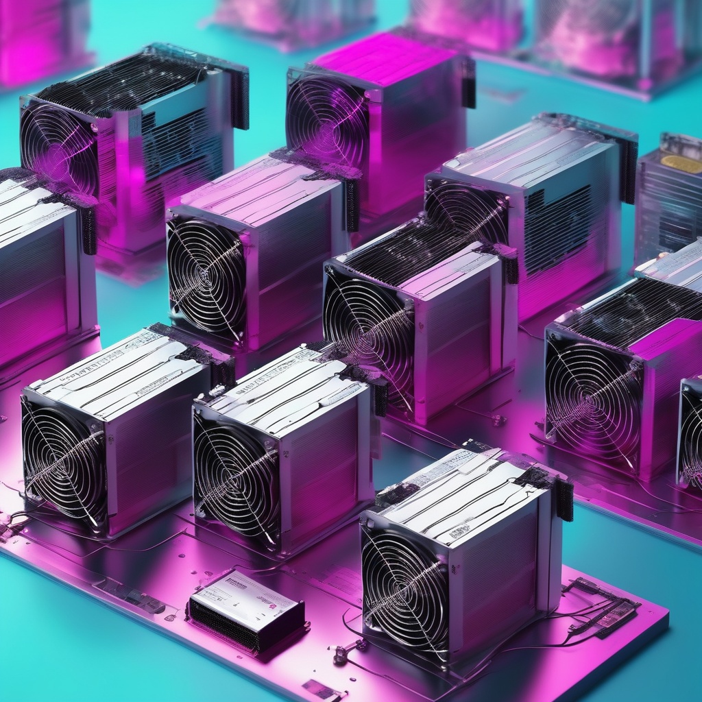 Equipo de minería Antminer de Bitcoin