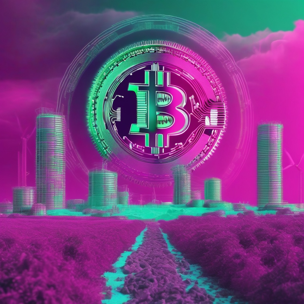 Minado de Bitcoin verde con energía renovable