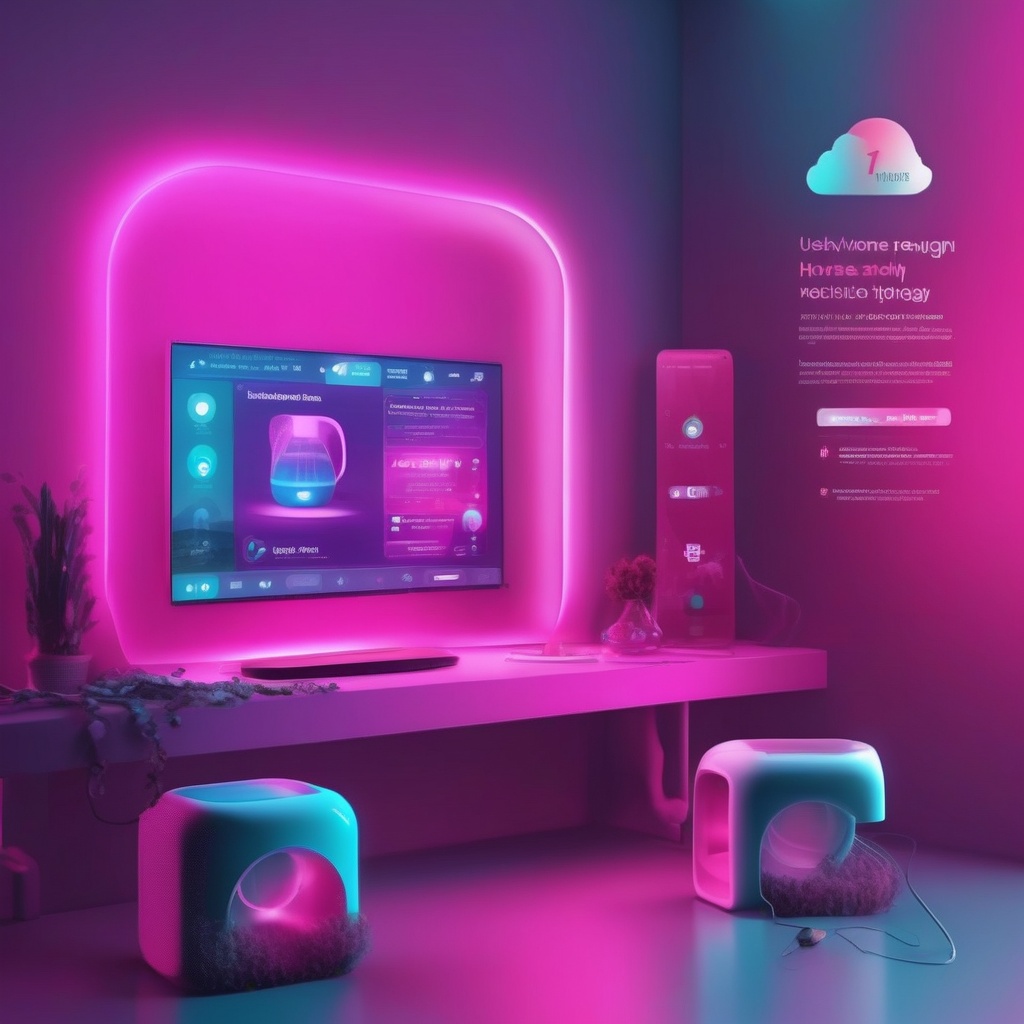 dispositivos de tecnología para el hogar inteligente