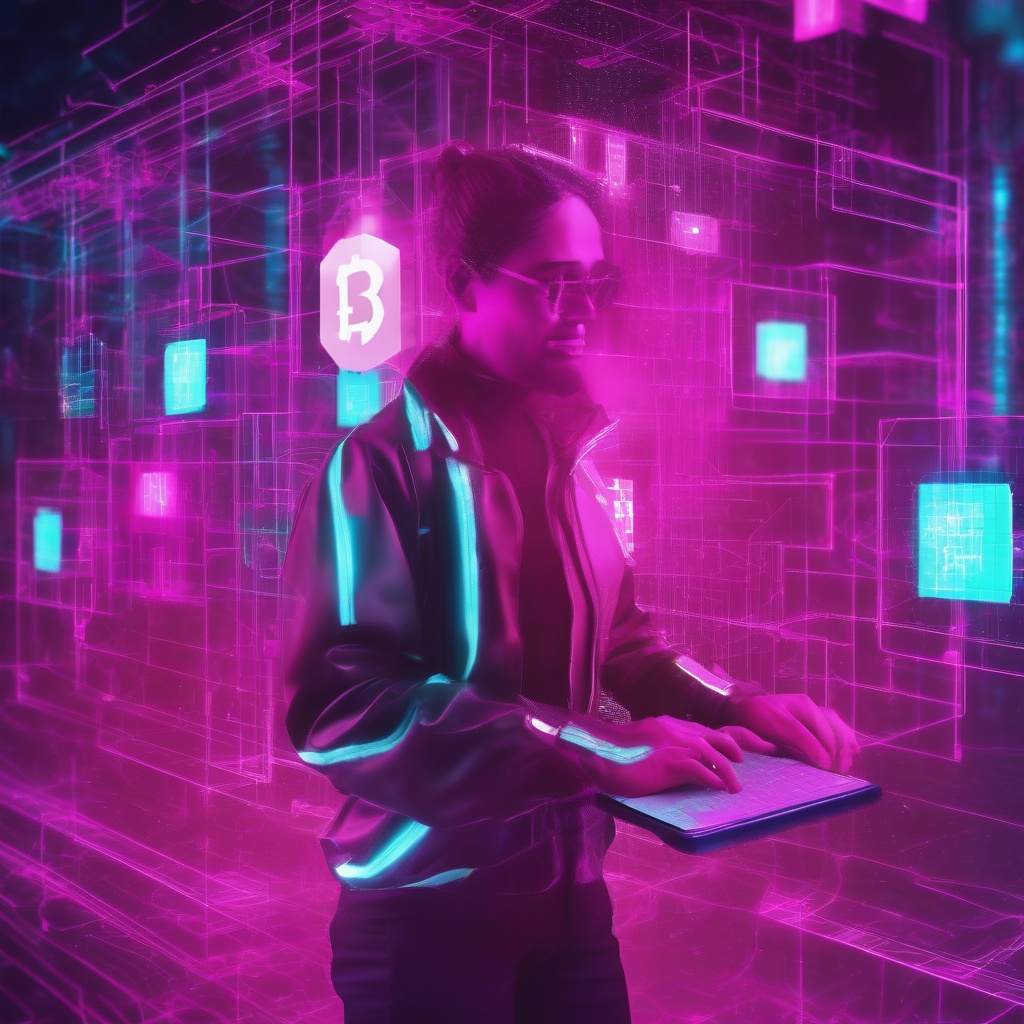 tecnología blockchain generar token
