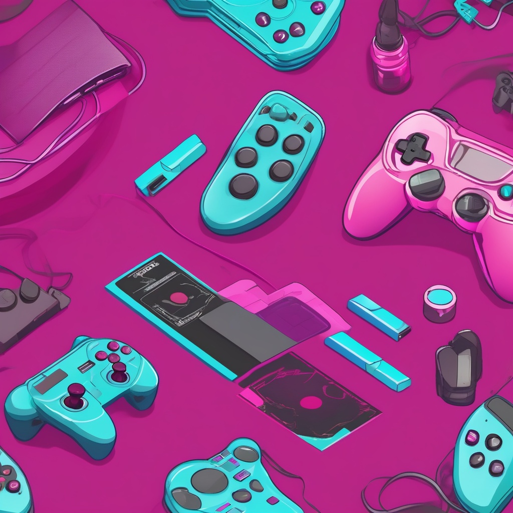 Componentes de consola de juegos portátil