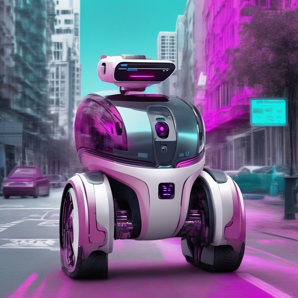 robot de movilidad urbana inteligente