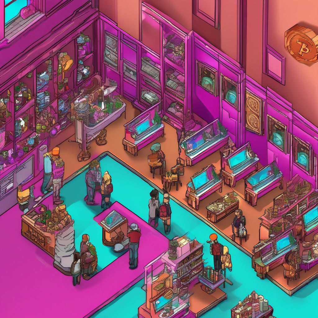 Transacciones digitales de Bitcoin en Habbo Hotel