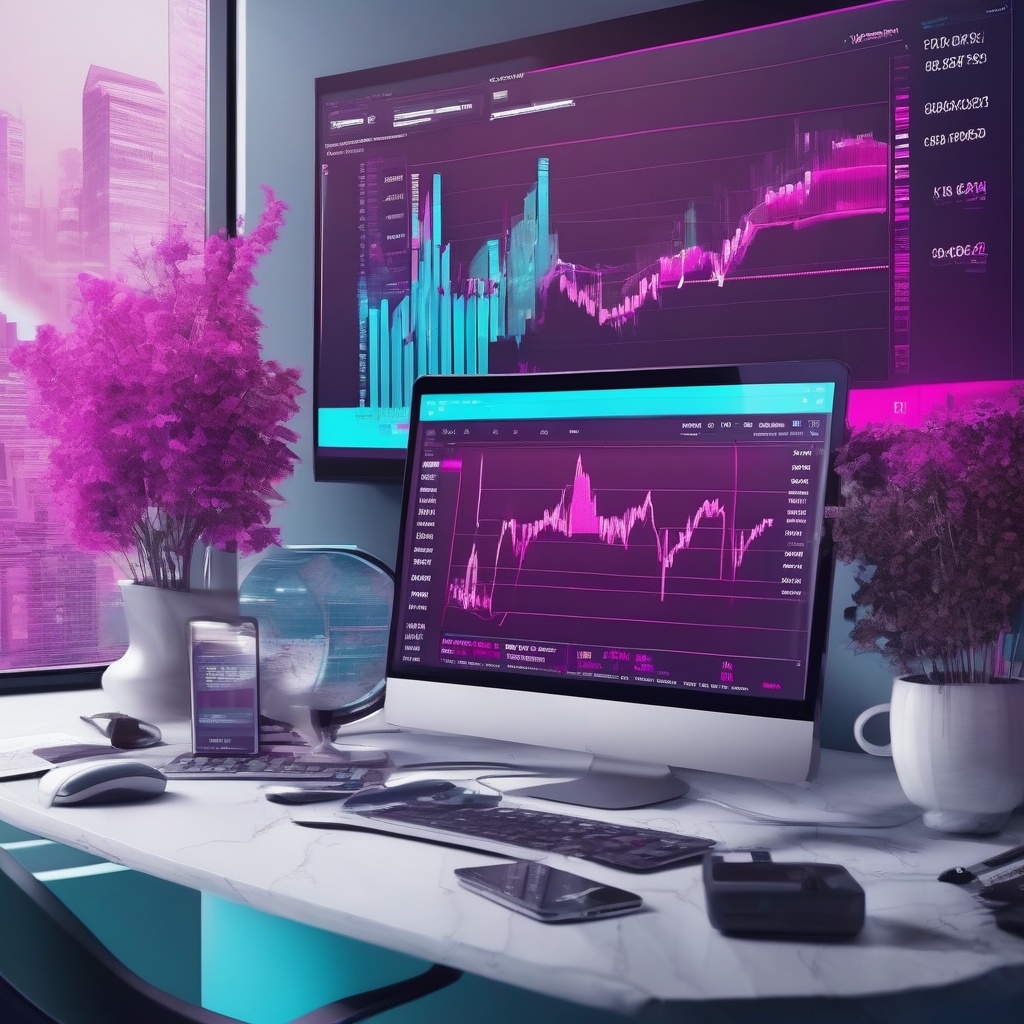 comercio financiero con plataforma