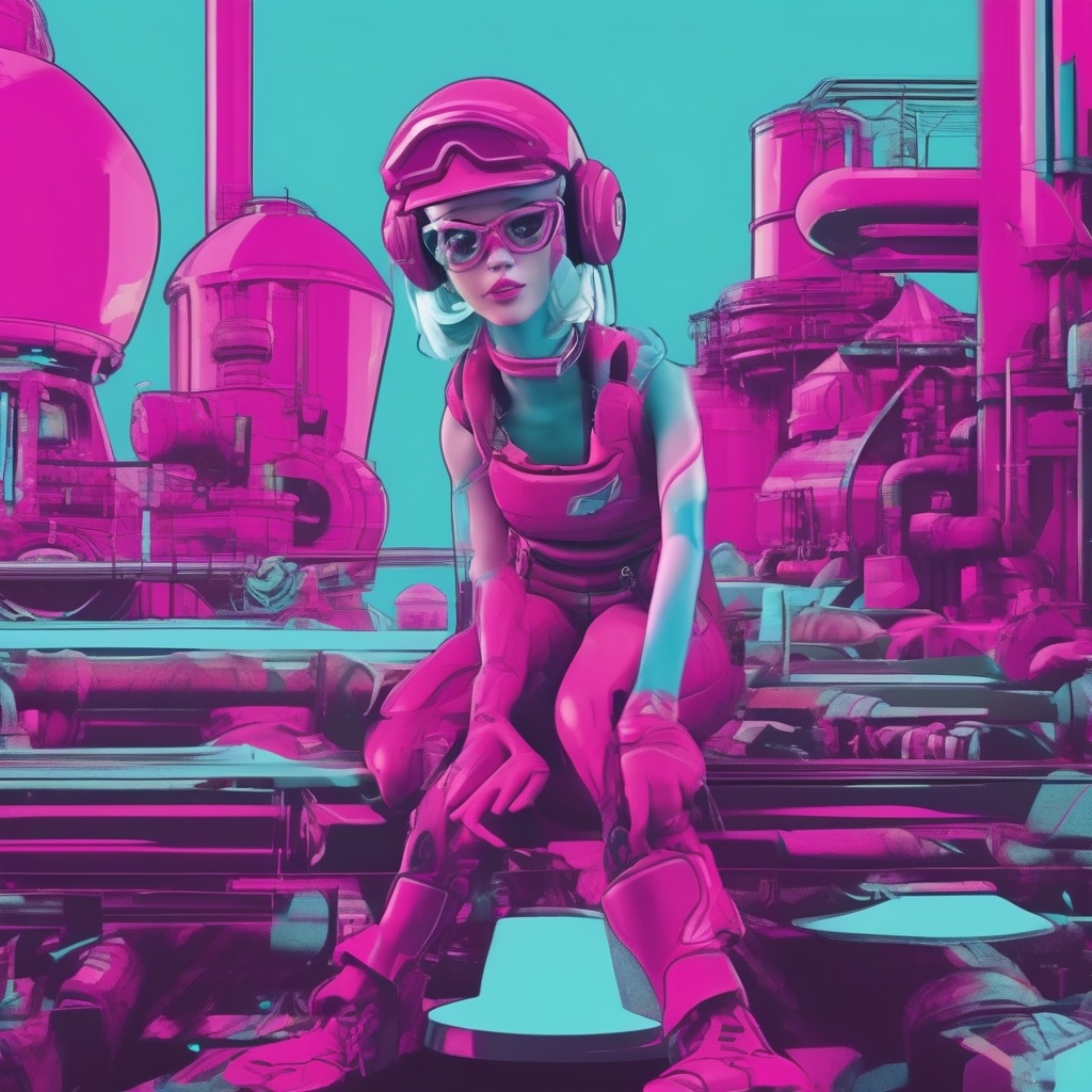 personaje de animación en industrias