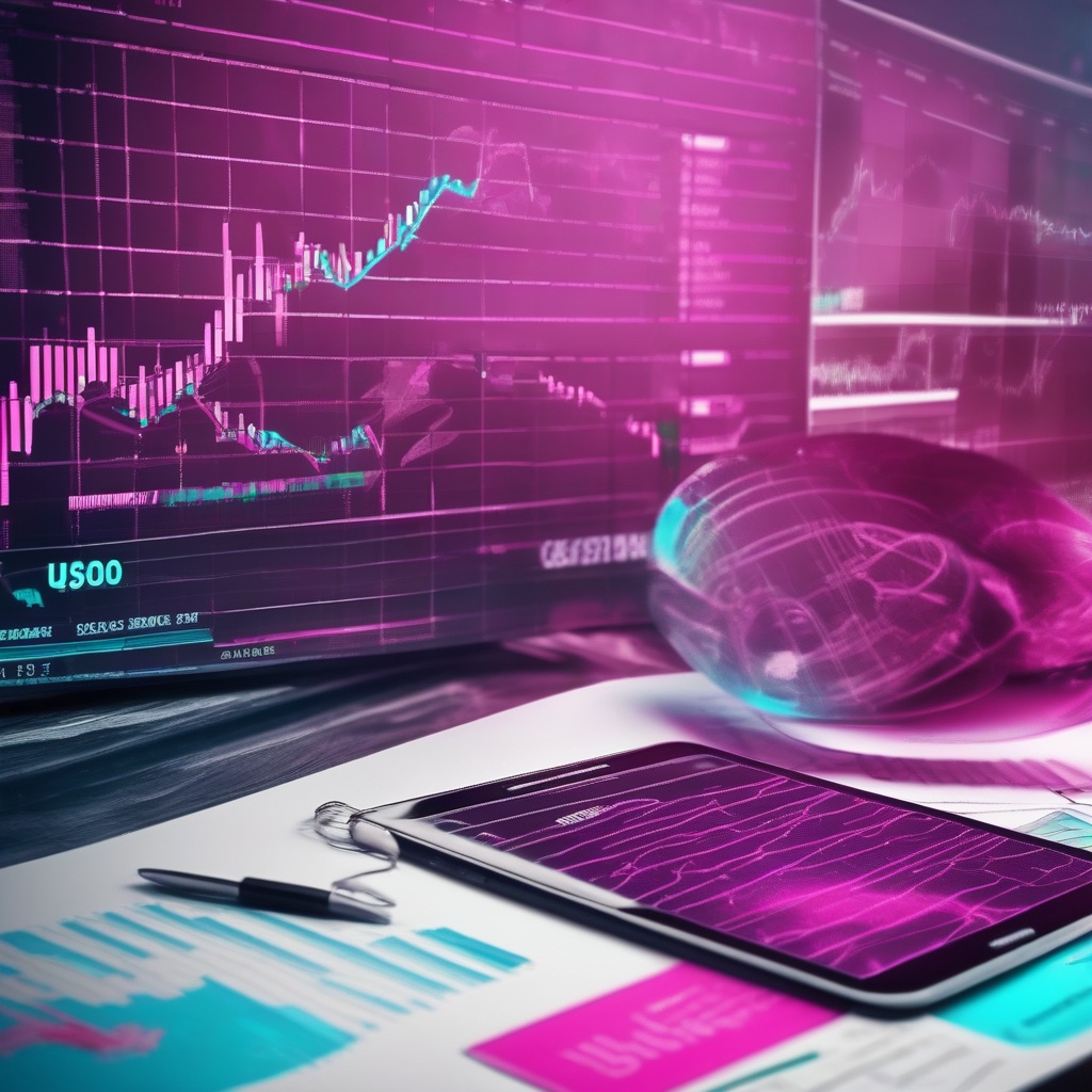 comercio financiero del mercado de valores