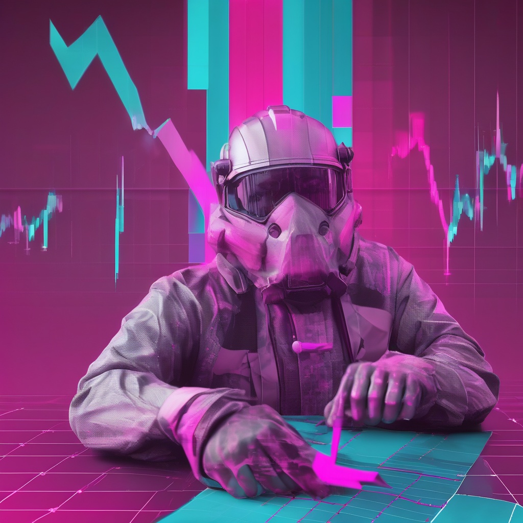 gráfico de trading con doble techo