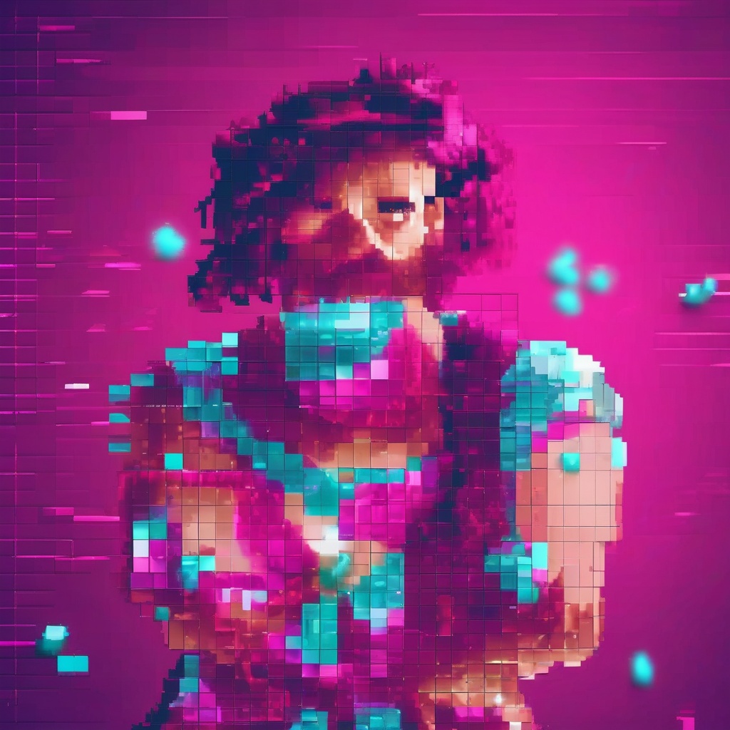 transformación digital del arte pixelado