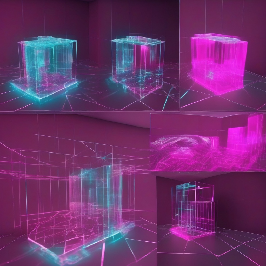 Manipulación de luz en hologramas 3D