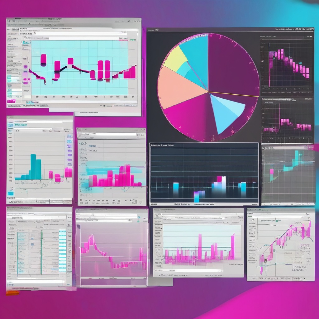 Gráficos de análisis técnico de trading