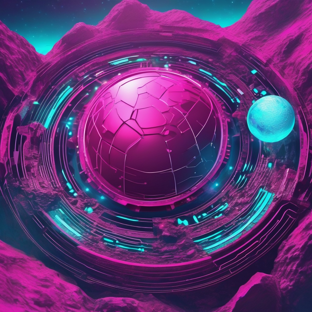 minería de criptomonedas planetas digitales