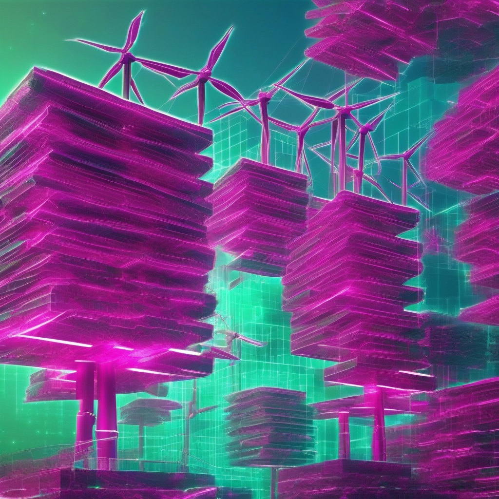 tecnología blockchain de energía verde