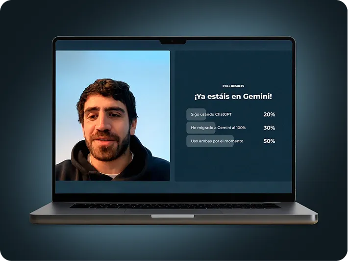 +Sesiones en directo